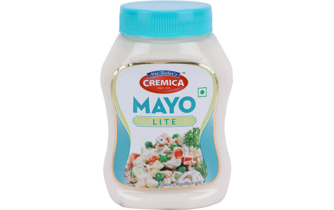 Cremica Mayo Lite   Plastic Jar  275 grams